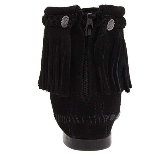 Minnetonka Hi-Top Back Zip Ankle Boot - Picture 3 of 4